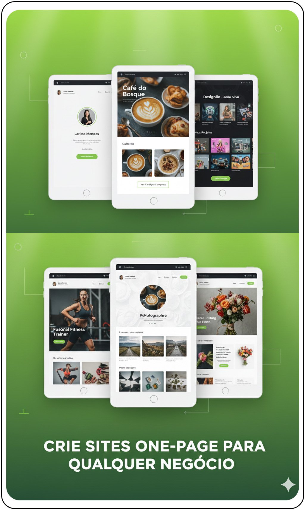 Chegou a hora de dominar a criação de sites!